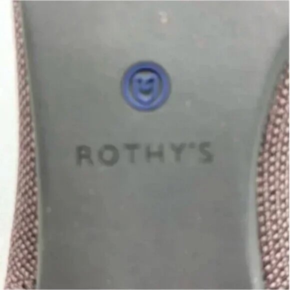 Rothy’s The Point Flat Mink Dusty Purple Shoes Retired Color - Size 8 - Picture 10 of 11